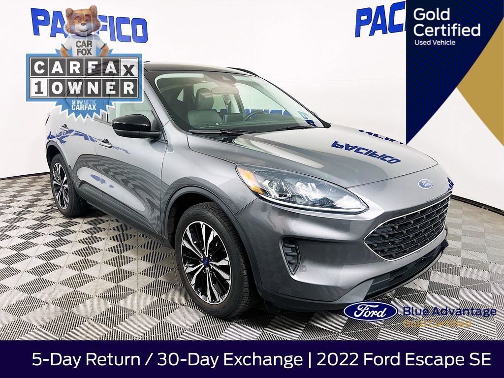Certified 2022 Ford Escape SE w/ SE Sport Appearance Package AWD/4WD image 1