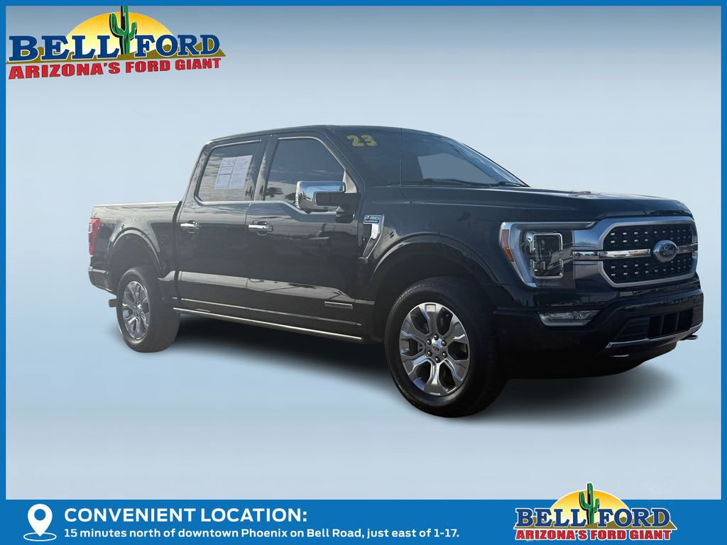 Certified 2023 Ford F150 Platinum w/ Equipment Group 701A High image 4