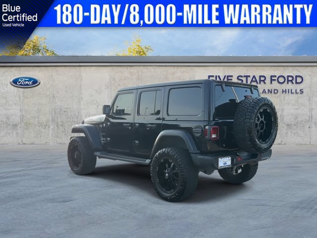 Used 2020 Jeep Wrangler Unlimited Sahara w/ Uconnect 4C Nav & Sound Group AWD/4WD image 8