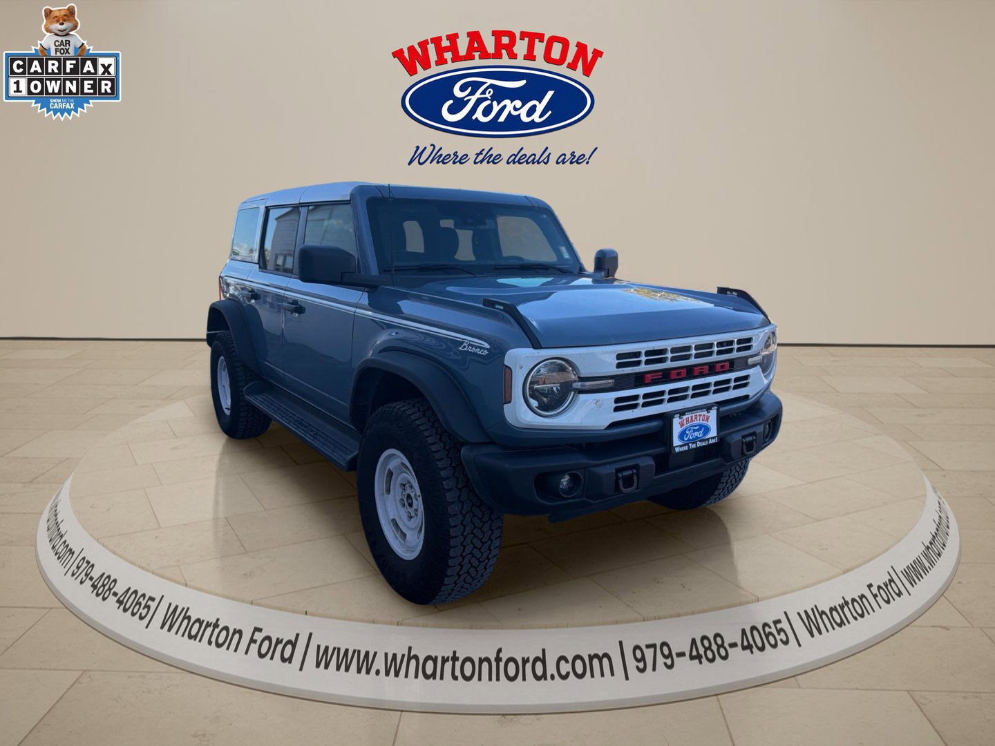 Certified 2025 Ford Bronco Heritage Edition AWD/4WD image 3