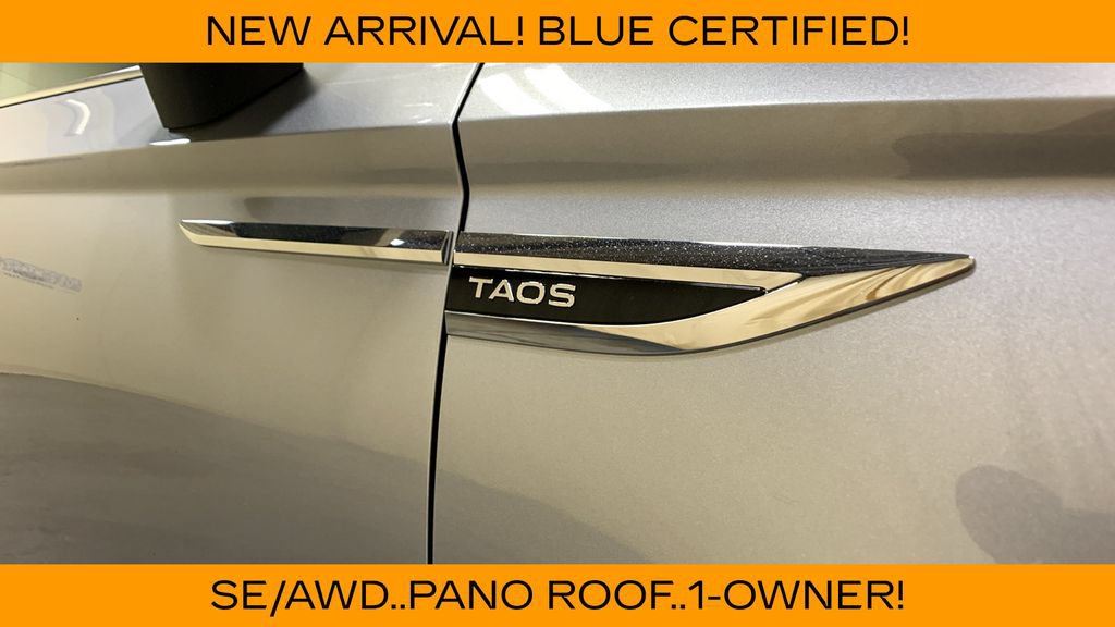 Used 2022 Volkswagen Taos SE w/ Panoramic Sunroof Package FWD image 10