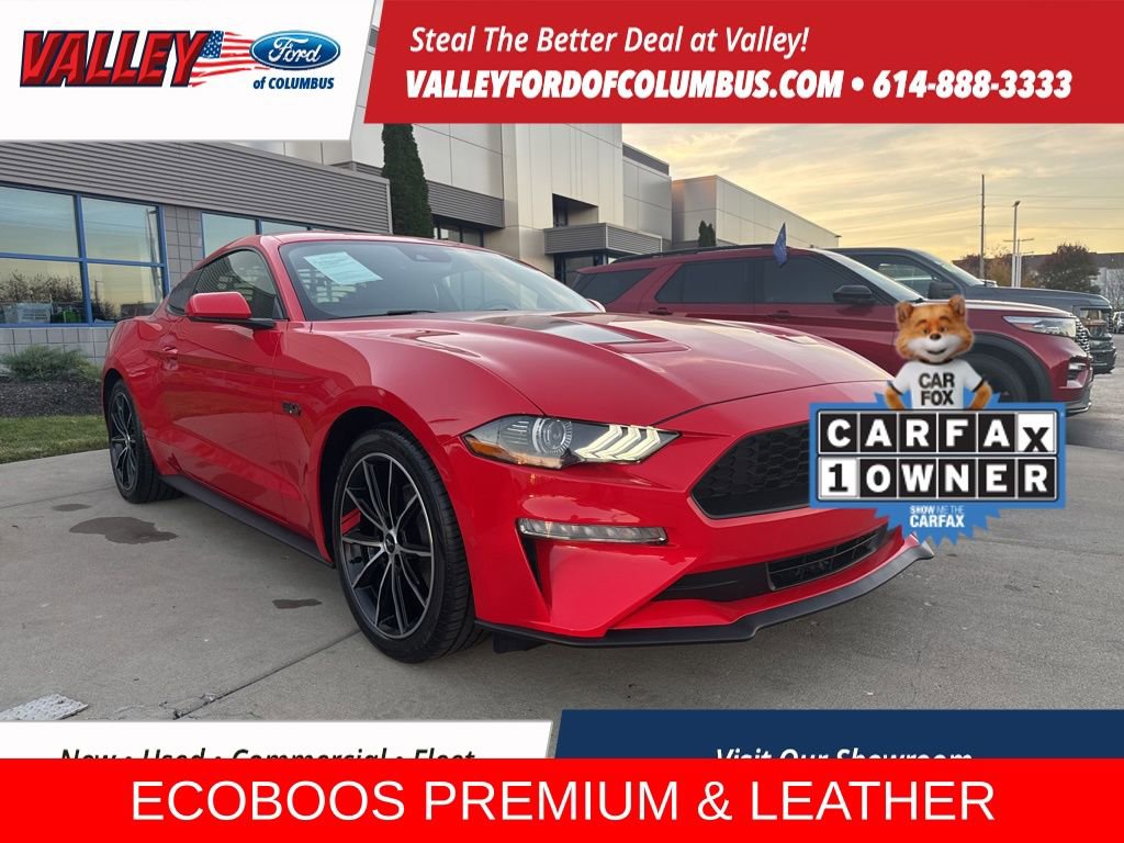 Certified 2022 Ford Mustang Premium w/ Wheel & Stripe Package image 1