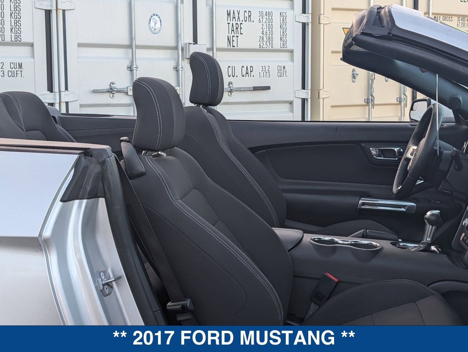 Certified 2017 Ford Mustang Convertible w/ Equipment Group 051A RWD image 13
