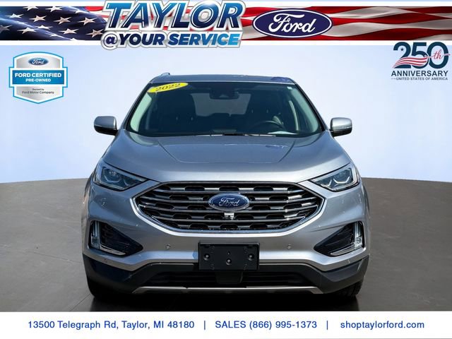 Certified 2022 Ford Edge Titanium w/ Equipment Group 301A AWD/4WD image 2