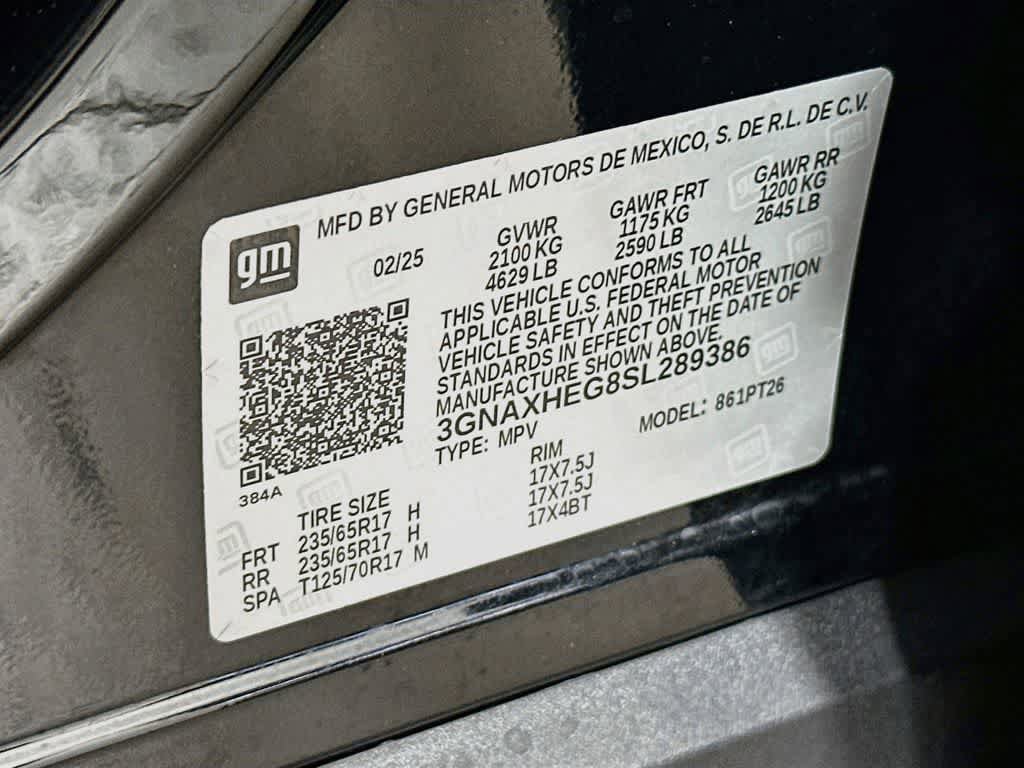 Used 2025 Chevrolet Equinox LT w/ Convenience Package II FWD image 22