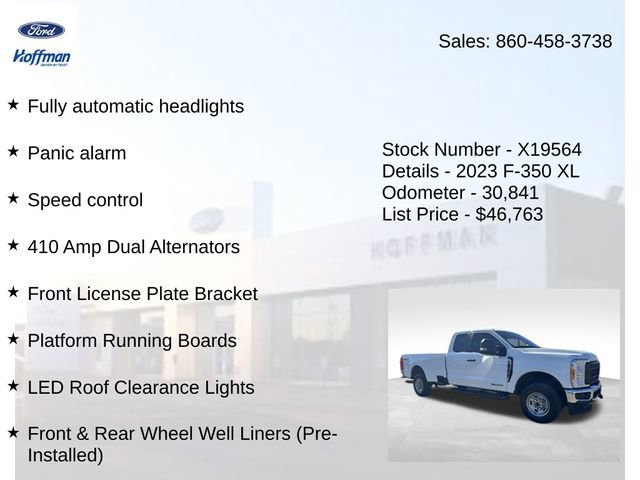 Certified 2023 Ford F350 XL w/ Snow Plow Prep Package AWD/4WD image 25
