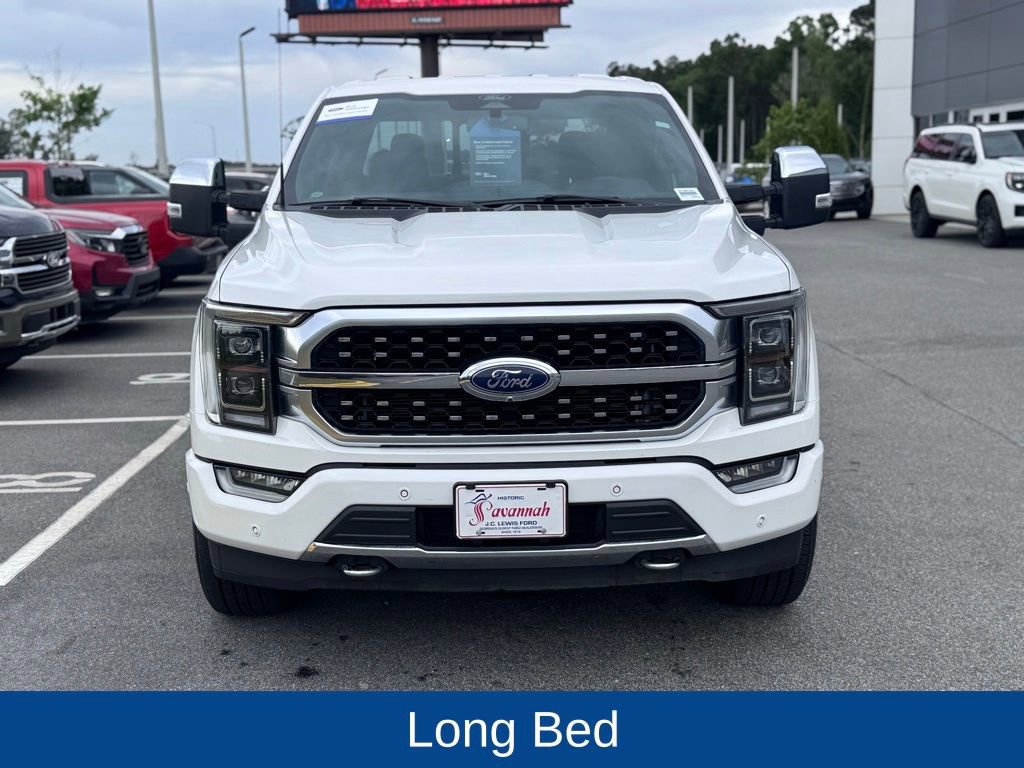 Certified 2022 Ford F150 Platinum w/ Equipment Group 701A High AWD/4WD image 2