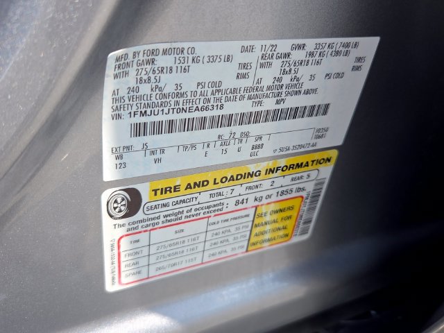 Certified 2022 Ford Expedition XLT AWD/4WD image 13