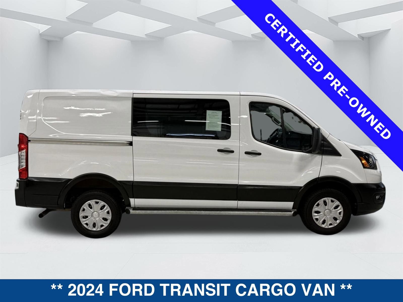 Certified 2024 Ford Transit 250 Low Roof w/ Exterior Upgrade Package image 1