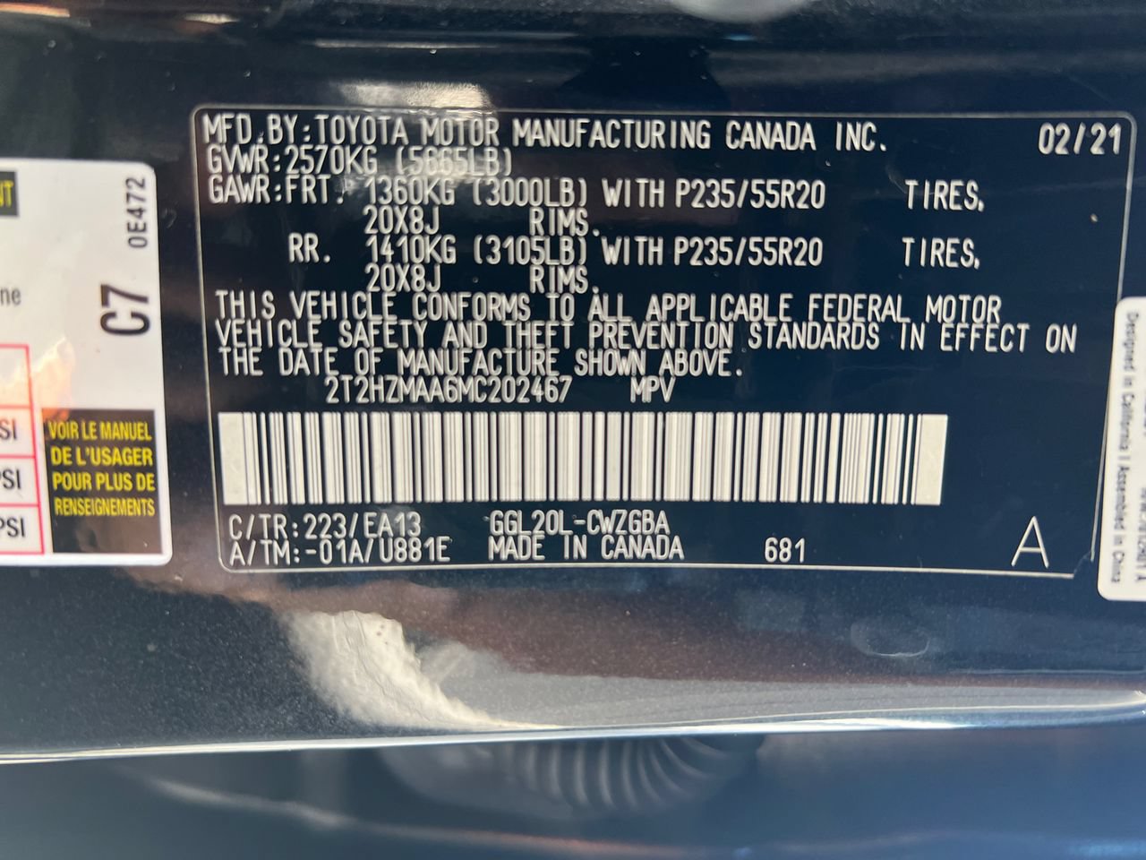 Used 2021 Lexus RX 350 FWD w/ Premium Package image 33