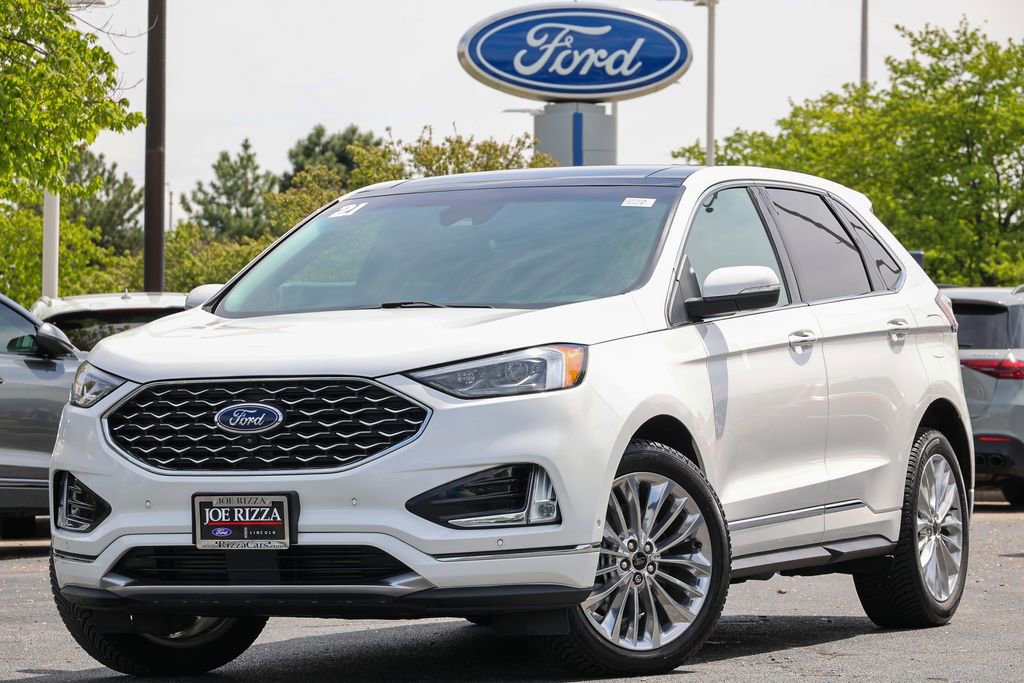 Certified 2021 Ford Edge Titanium w/ Equipment Group 301A AWD/4WD image 1