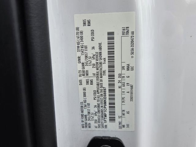 Certified 2021 Ford F150 XL w/ Equipment Group 101A High RWD image 19