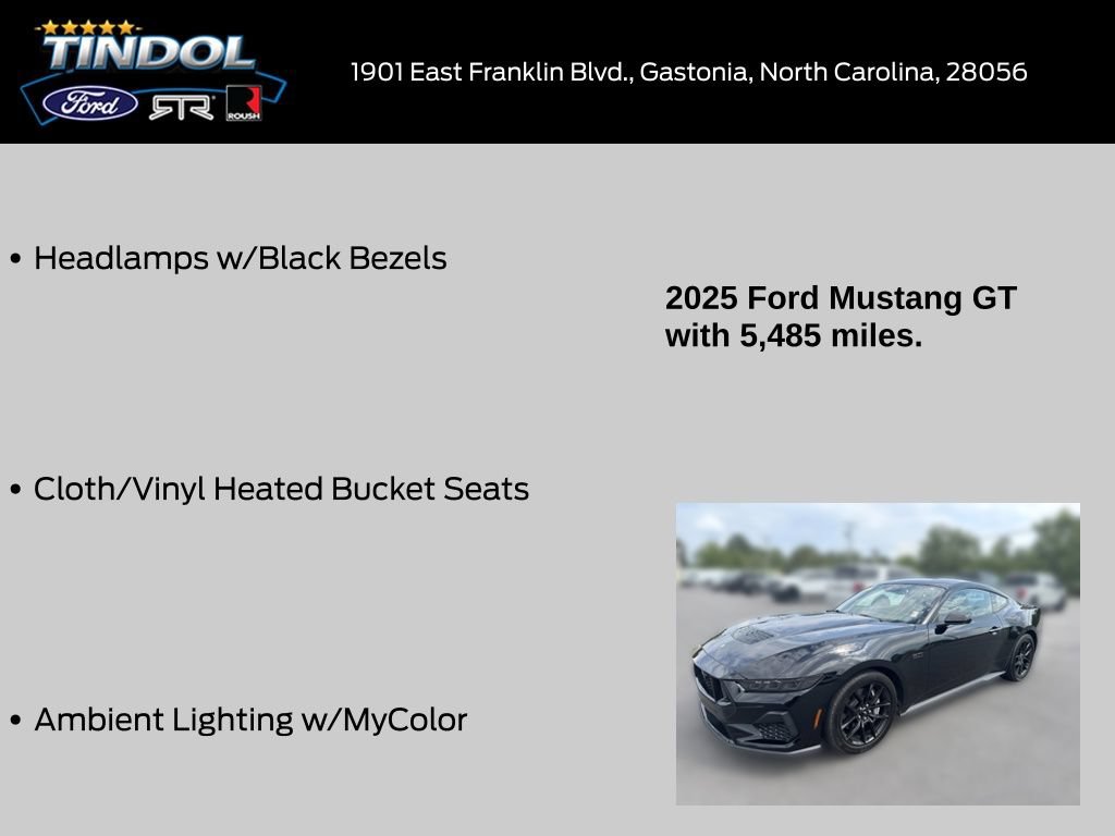 Certified 2025 Ford Mustang GT RWD image 20