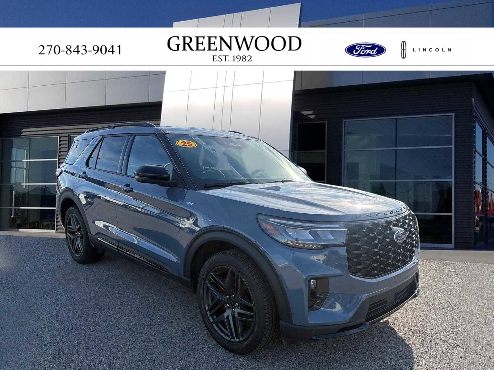 Certified 2025 Ford Explorer ST-Line w/ ST-Line Street Pack