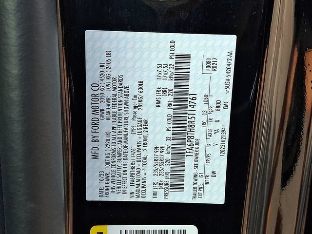 Certified 2024 Ford Mustang Coupe RWD image 26