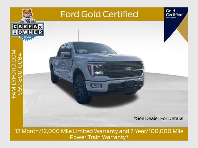 Certified 2024 Ford F150 Platinum