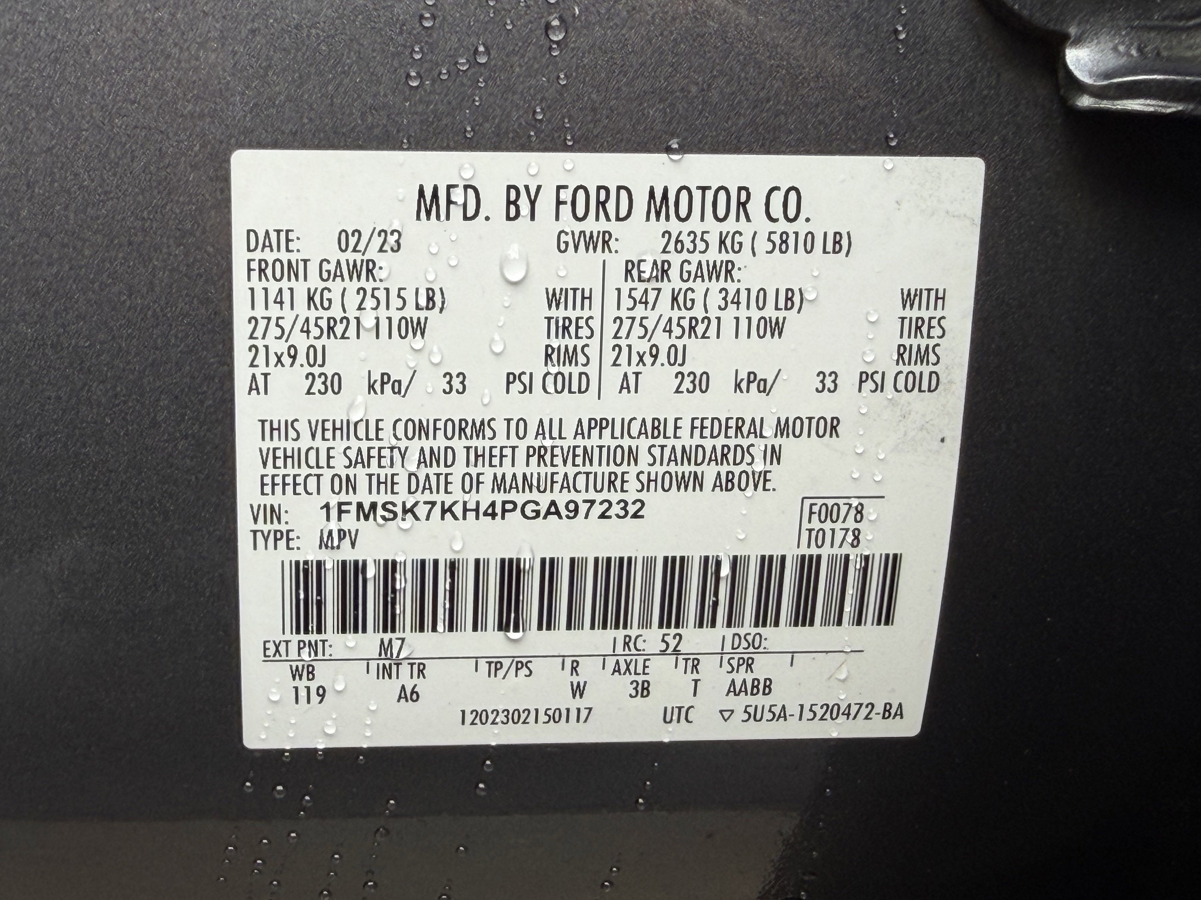 Certified 2023 Ford Explorer ST-Line w/ Class IV Trailer Tow Package RWD image 37