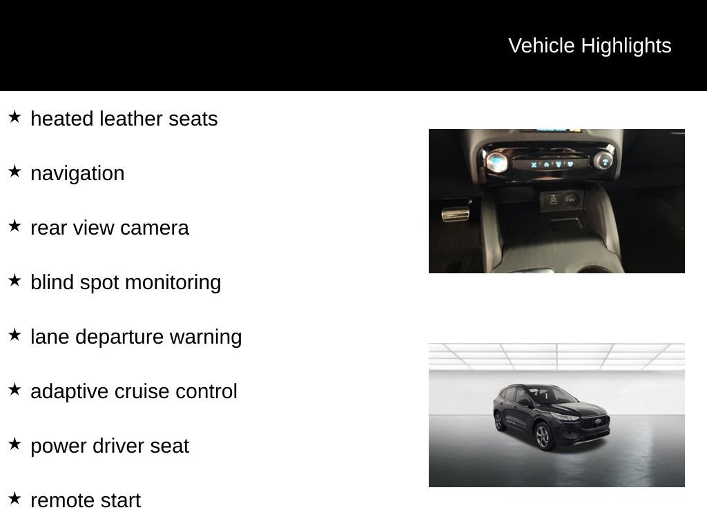 Certified 2024 Ford Escape ST-Line w/ Tech Pack #1 AWD/4WD image 11