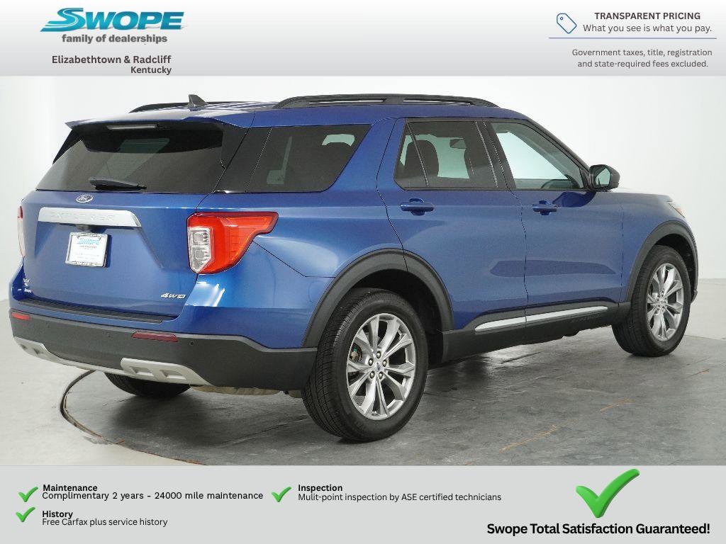 Certified 2022 Ford Explorer XLT w/ Equipment Group 202A AWD/4WD image 4