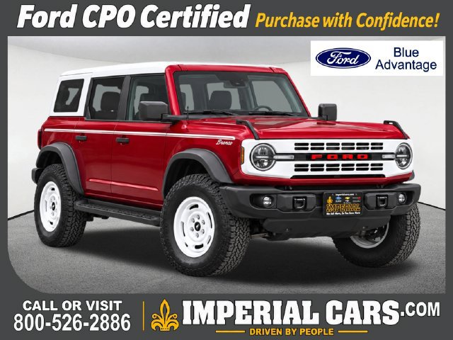 Certified 2025 Ford Bronco Heritage Edition
