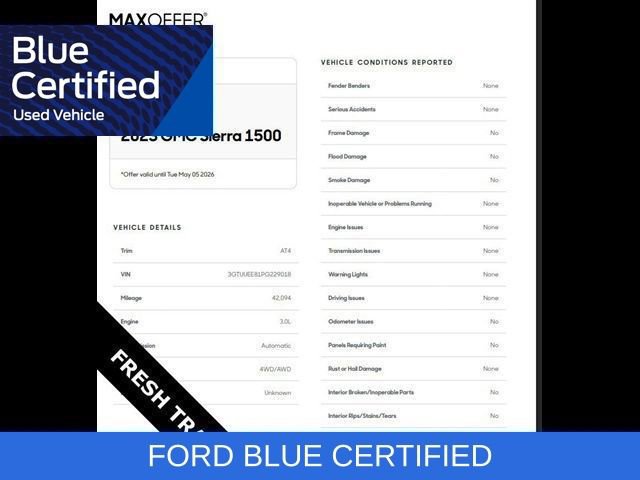 Used 2023 GMC Sierra 1500 AT4 w/ Technology Package AWD/4WD image 15