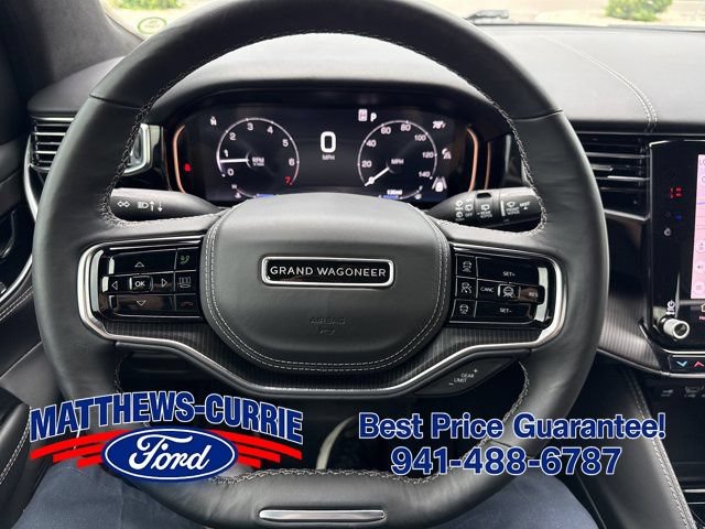 Used 2025 Jeep Grand Wagoneer L Series II Obsidian w/ Quick Order Packagew 28T AWD/4WD image 19