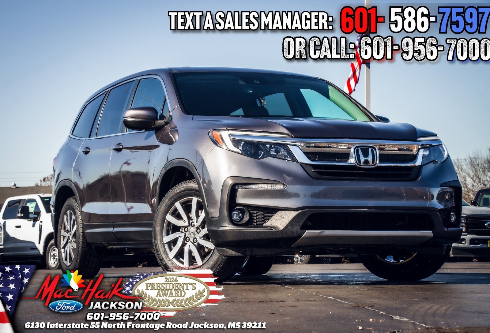 Used 2021 Honda Pilot EX-L image 4