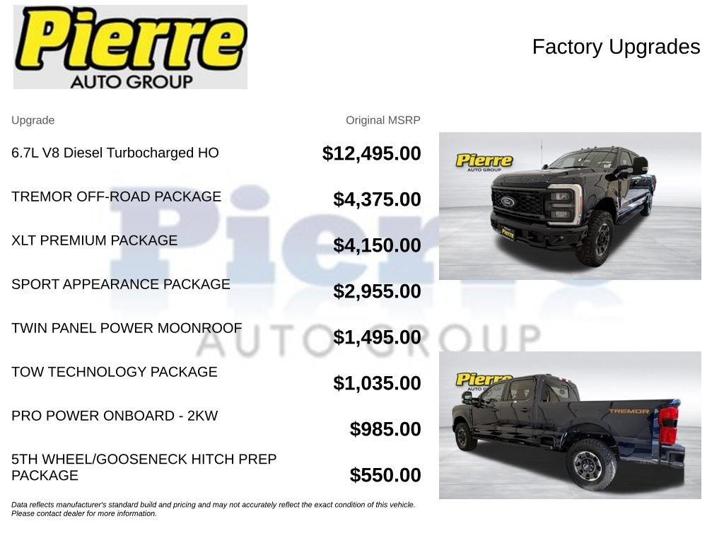 Certified 2023 Ford F350 XLT w/ Tremor Off-Road Package AWD/4WD image 14
