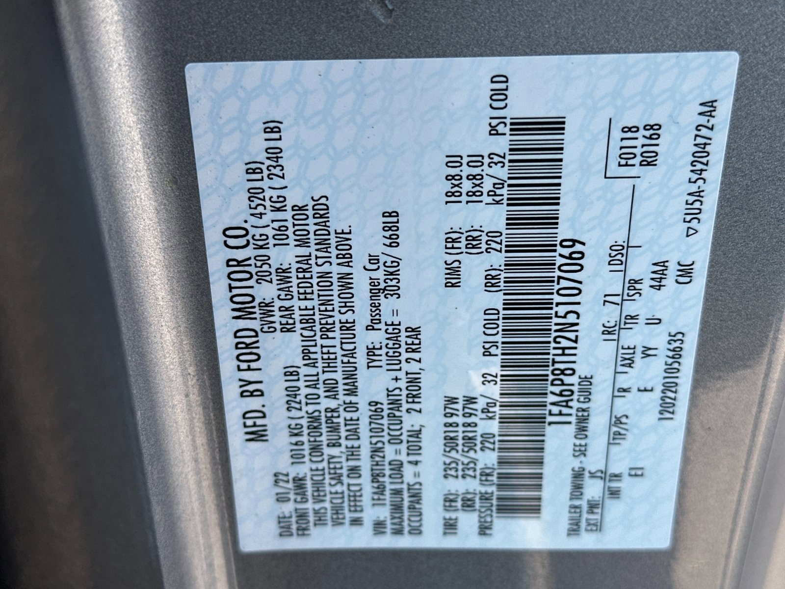 Certified 2022 Ford Mustang Premium image 28