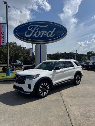 Certified 2025 Ford Explorer Platinum w/ LUX Leather Package