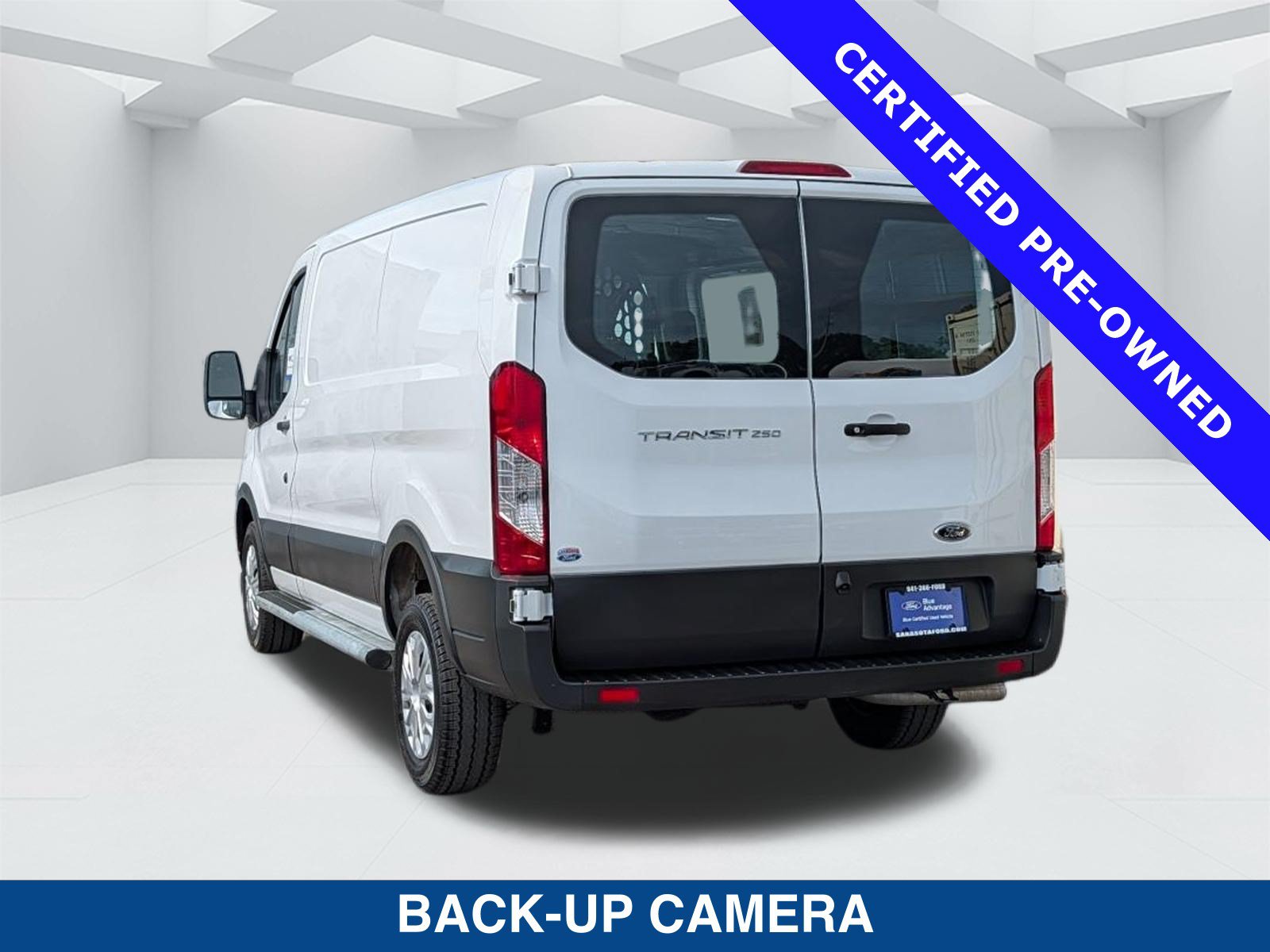 Certified 2025 Ford Transit 250 Low Roof w/ Exterior Upgrade Package RWD image 7