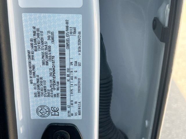 Certified 2022 Ford F150 XLT w/ Equipment Group 302A High AWD/4WD image 25