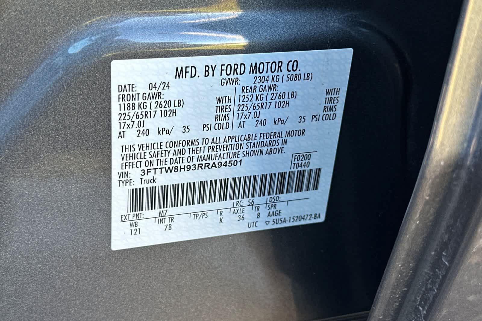 Certified 2024 Ford Maverick XLT FWD image 26