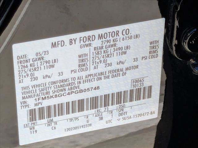 Certified 2023 Ford Explorer ST w/ Equipment Group 401A AWD/4WD image 20