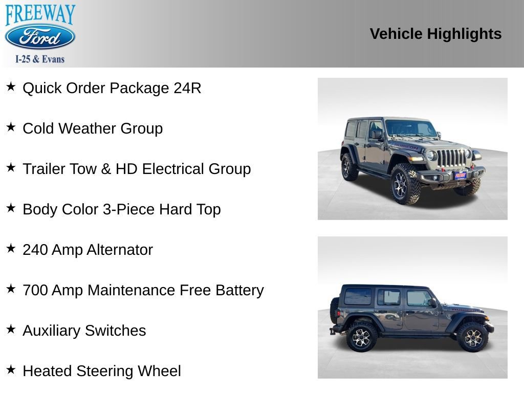 Used 2020 Jeep Wrangler Unlimited Rubicon w/ Cold Weather Group image 6