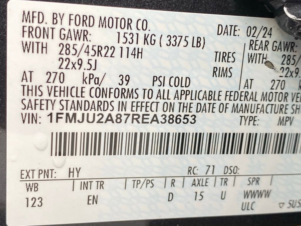 Certified 2024 Ford Expedition Limited AWD/4WD image 33