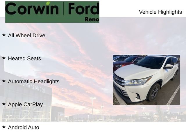 Used 2018 Toyota Highlander XLE w/ Protection Package #3 AWD/4WD image 8