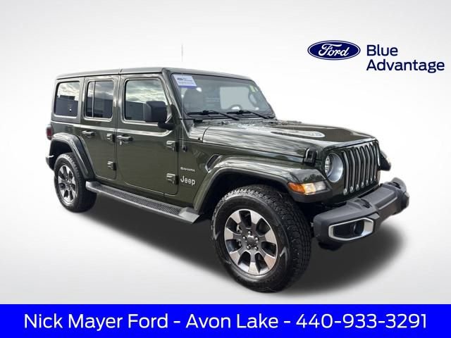 Used 2023 Jeep Wrangler Sahara w/ Cold Weather Group image 1