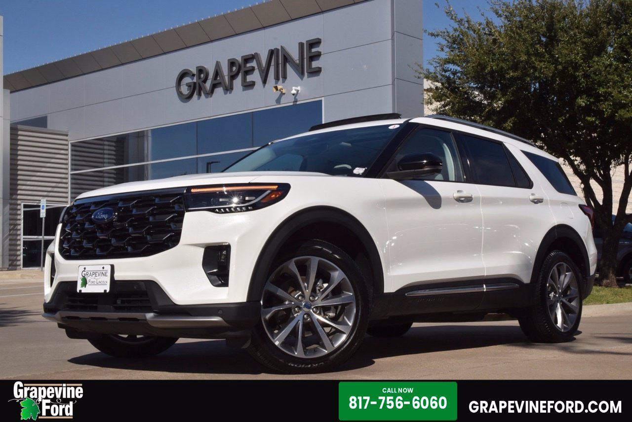 Certified 2025 Ford Explorer Platinum w/ Ultimate Package