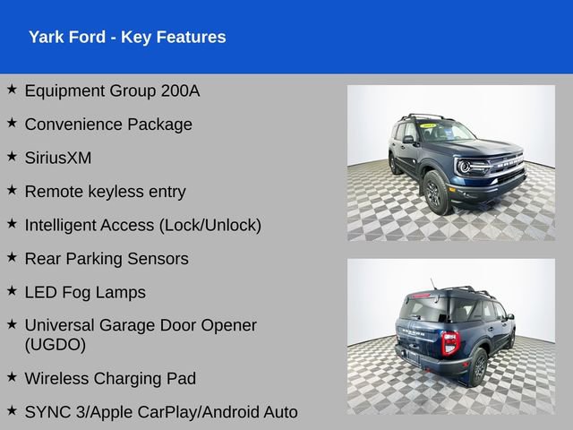 Certified 2023 Ford Bronco Sport Big Bend w/ Convenience Package AWD/4WD image 2