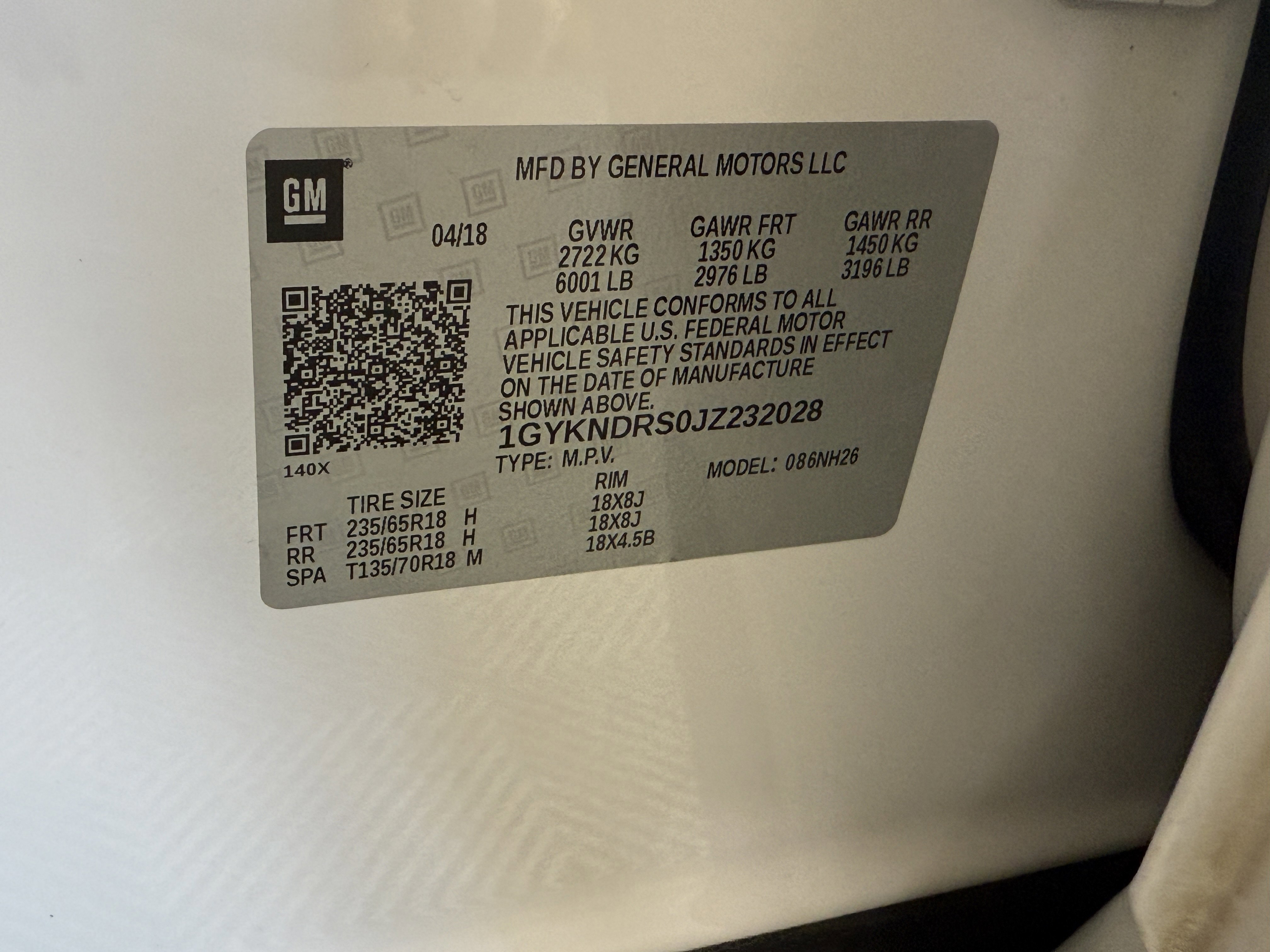 Used 2018 Cadillac XT5 Luxury w/ Driver Awareness Package image 31