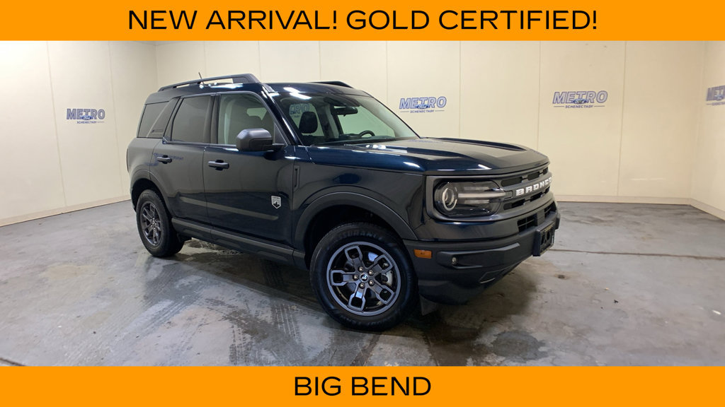 Certified 2021 Ford Bronco Sport Big Bend w/ Big Bend Package (96B)