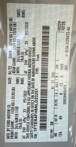 Certified 2022 Ford Ranger Lariat w/ Equipment Group 501A High AWD/4WD image 21