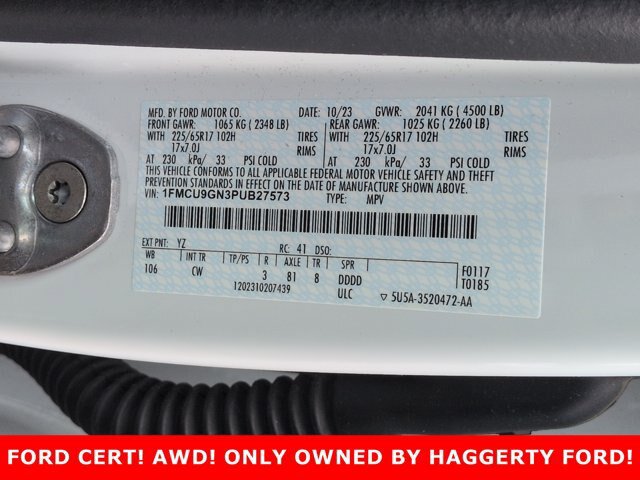 Certified 2023 Ford Escape Active AWD/4WD image 30