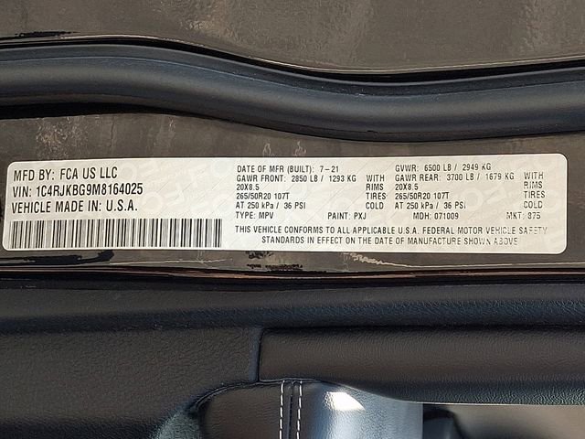 Used 2021 Jeep Grand Cherokee L Limited w/ Luxury Tech Group II AWD/4WD image 31