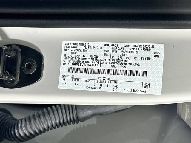 Certified 2023 Ford F150 Lightning XLT w/ Equipment Group 312A High AWD/4WD image 37