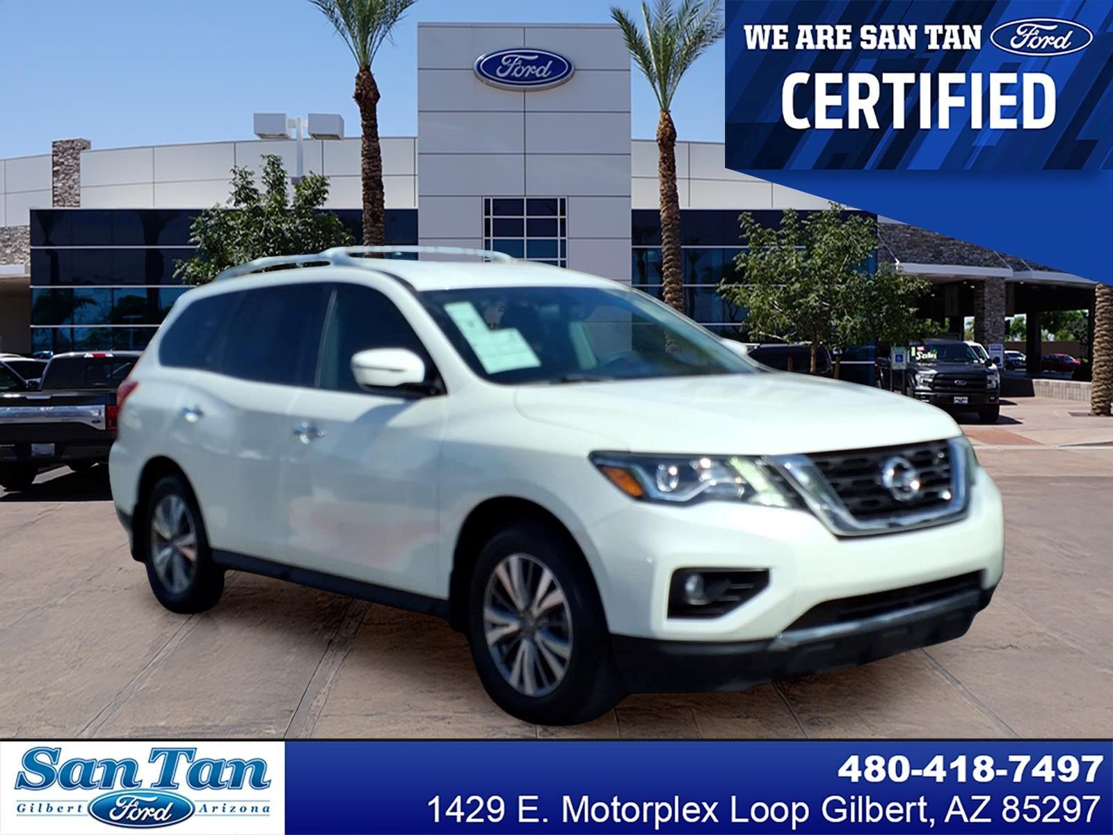 Used 2019 Nissan Pathfinder SV FWD image 1