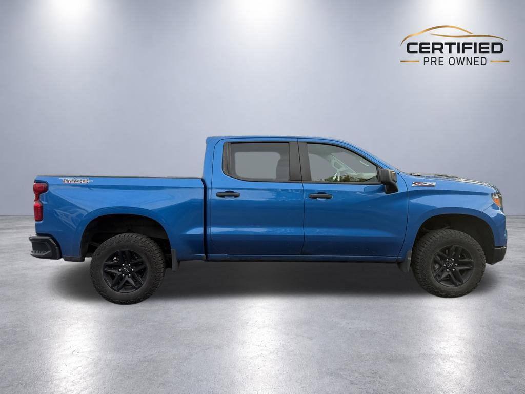 Used 2024 Chevrolet Silverado 1500 Custom Trail Boss w/ LPO, Dark Essentials Package AWD/4WD image 8