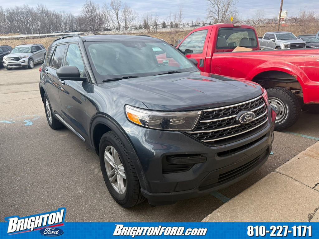 Certified 2024 Ford Explorer XLT w/ Class IV Trailer Tow Package