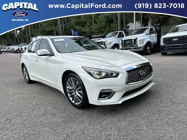 Used 2023 INFINITI Q50 Luxe w/ Cargo Package AWD/4WD image 2